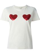 Marc By Marc Jacobs Chest Heart Print T-shirt