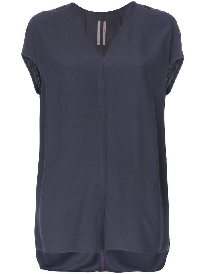 Rick Owens Floating Top - Blue