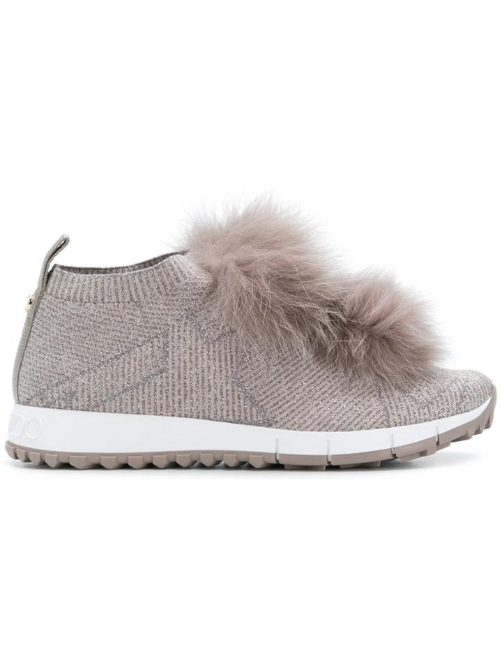 Jimmy Choo Norway Sneakers - Nude & Neutrals