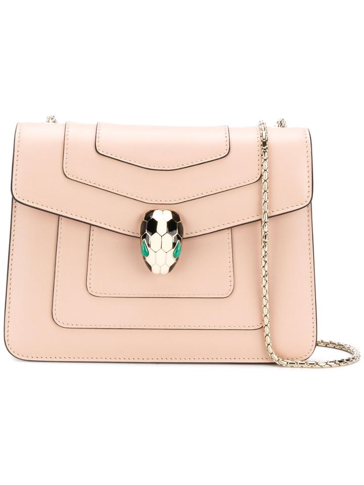 Bulgari Serpenti Forever Shoulder Bag - Nude & Neutrals