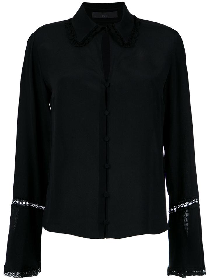 Nk Silk Shirt - Black