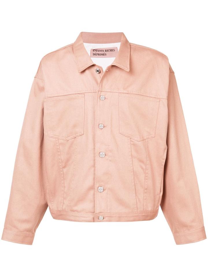 Enfants Riches Déprimés Denim Jacket - Pink