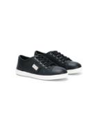 Dolce & Gabbana Kids Maschio Sneakers, Boy's, Size: 31, Blue