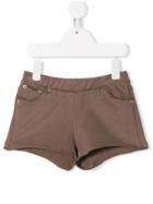 Douuod Kids Classic Fitted Shorts - Brown