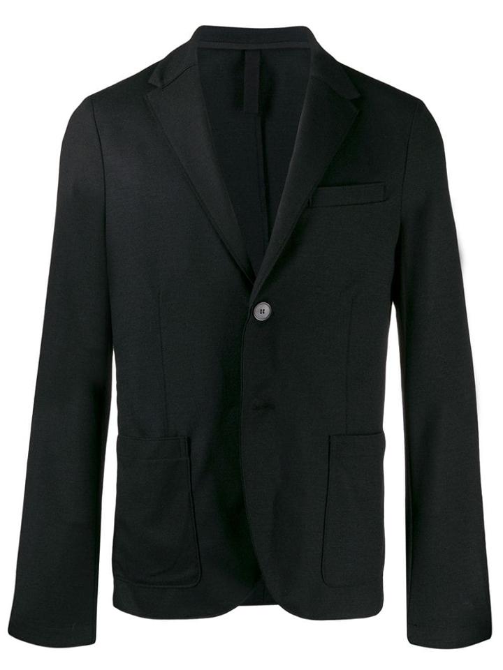 Harris Wharf London Single-breasted Blazer - Black