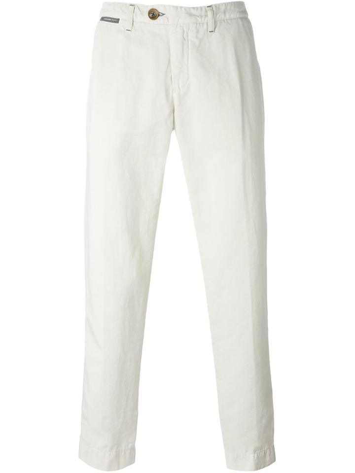 Eleventy Trimmed Chino Trousers