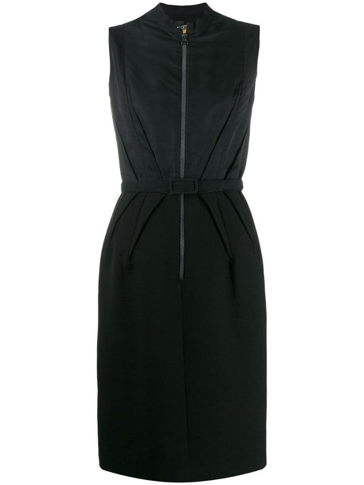 Lanvin Pre-owned 2007's Zip Front Dress - Black