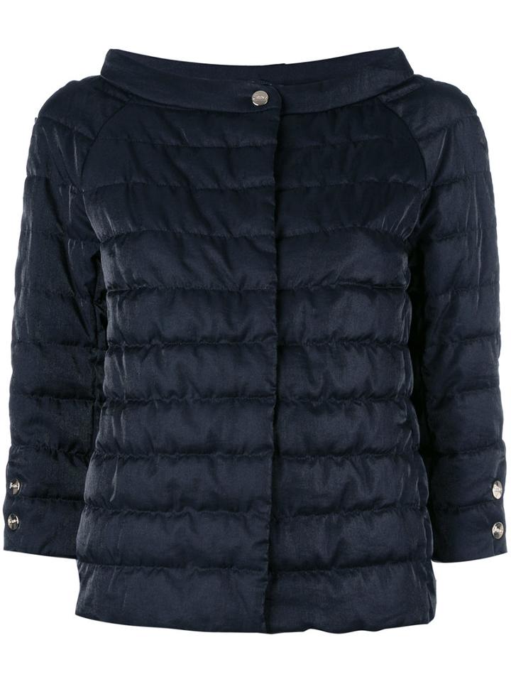 Herno - Padded Jacket - Women - Cotton/polyamide - 40, Black, Cotton/polyamide