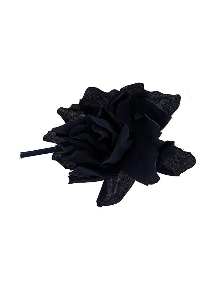 Erika Cavallini Floral Brooch - Blue