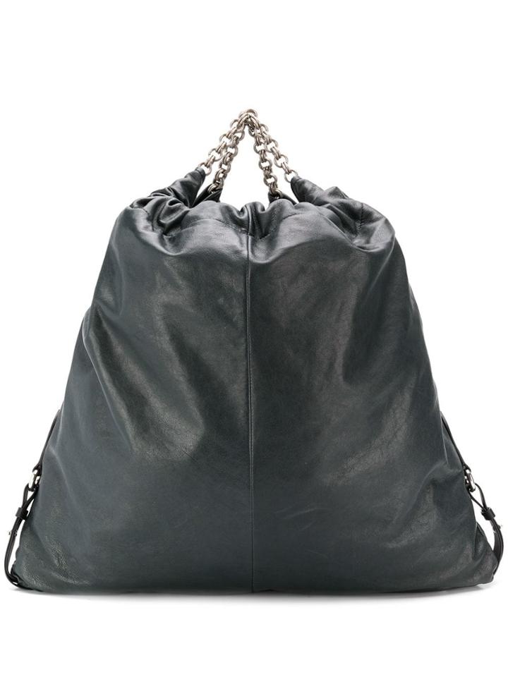 Acne Studios Gathered Top Tote - Blue
