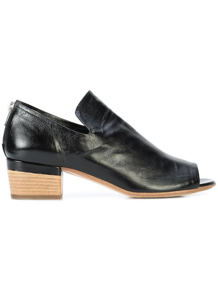 Officine Creative Open Toe Boots - Brown