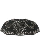 Michel Klein Studded Cape - Black
