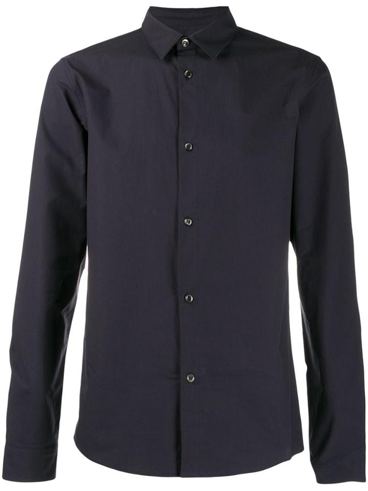 A.p.c. Casual Slim Fit Shirt - Blue