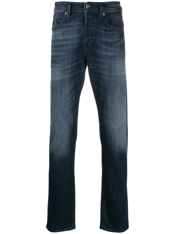 Diesel Buster Straight Leg Jeans - Blue