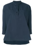 Lareida - 'remy' Shirt - Women - Cotton/spandex/elastane - 40, Blue, Cotton/spandex/elastane