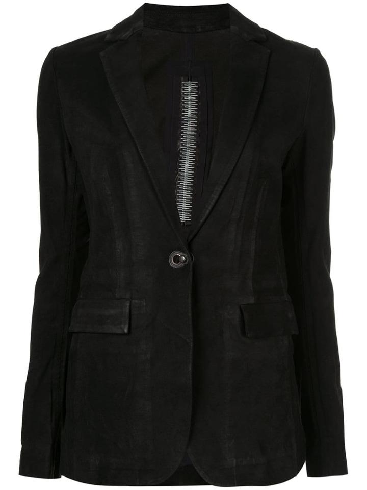 Isaac Sellam Experience Classic Slim-fit Blazer - Black