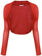 Mara Mac Knitted Bolero - Red