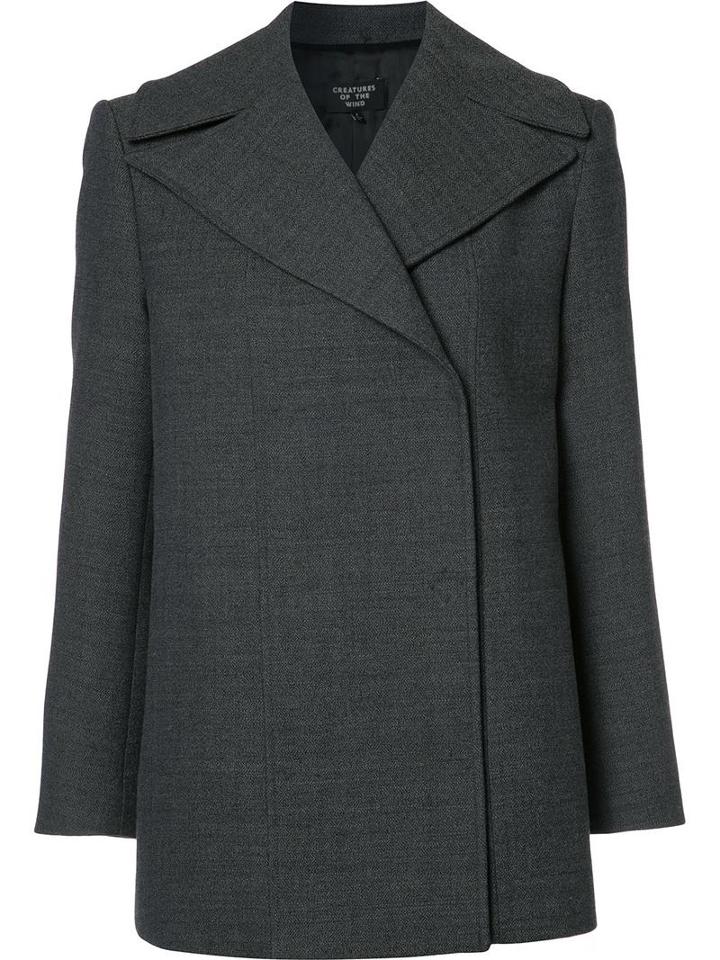 Creatures Of The Wind 'jang' Jacket, Women's, Size: 8, Grey, Wool
