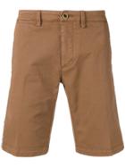 Macchia J Classic Chino Shorts - Brown