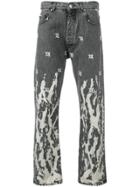 Misbhv Acid Monogram Jeans - Grey