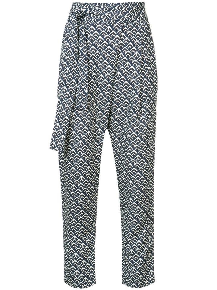 Apiece Apart Wrapped Waist Trousers - Blue