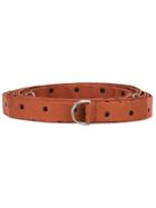 Alberto Biani Polka Dot Belt - Brown