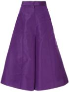 Bambah Faille Culottes - Purple