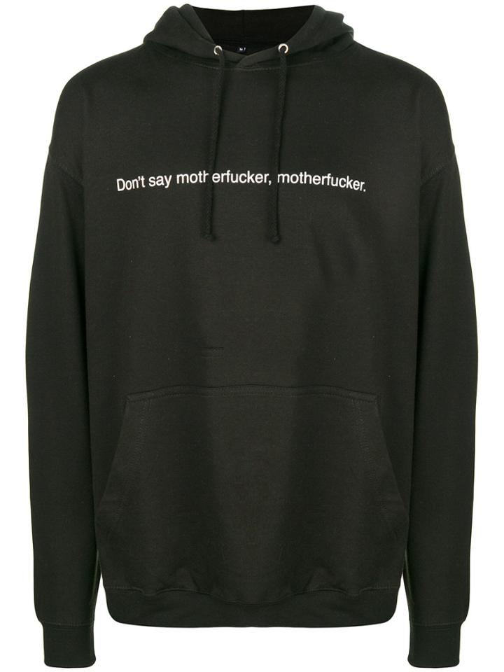 F.a.m.t. Front Script Hoodie - Black