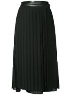 Jil Sander Belted Skirt - Black