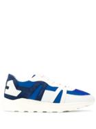 Hide & Jack Panelled Sneakers - Blue