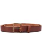 Forte Forte Classic Buckle Belt - Brown