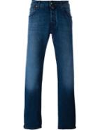 Jacob Cohen '620 Comfort' Jeans, Men's, Size: 33, Blue, Cotton/spandex/elastane