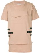 Matthew Miller Layered Hem T-shirt - Nude & Neutrals