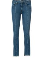 Paige Felice Jeans, Women's, Size: 29, Blue, Cotton/polyester/spandex/elastane