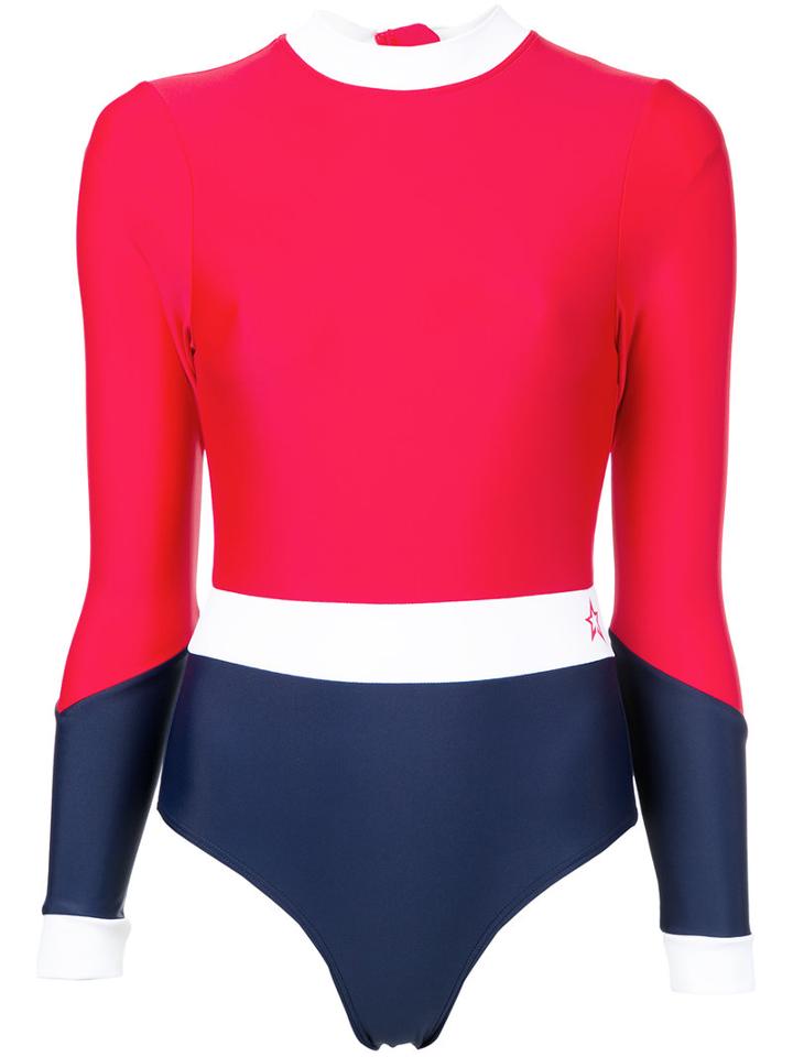 Perfect Moment - Wet Spring Suit - Women - Polyamide/spandex/elastane - M, Red, Polyamide/spandex/elastane