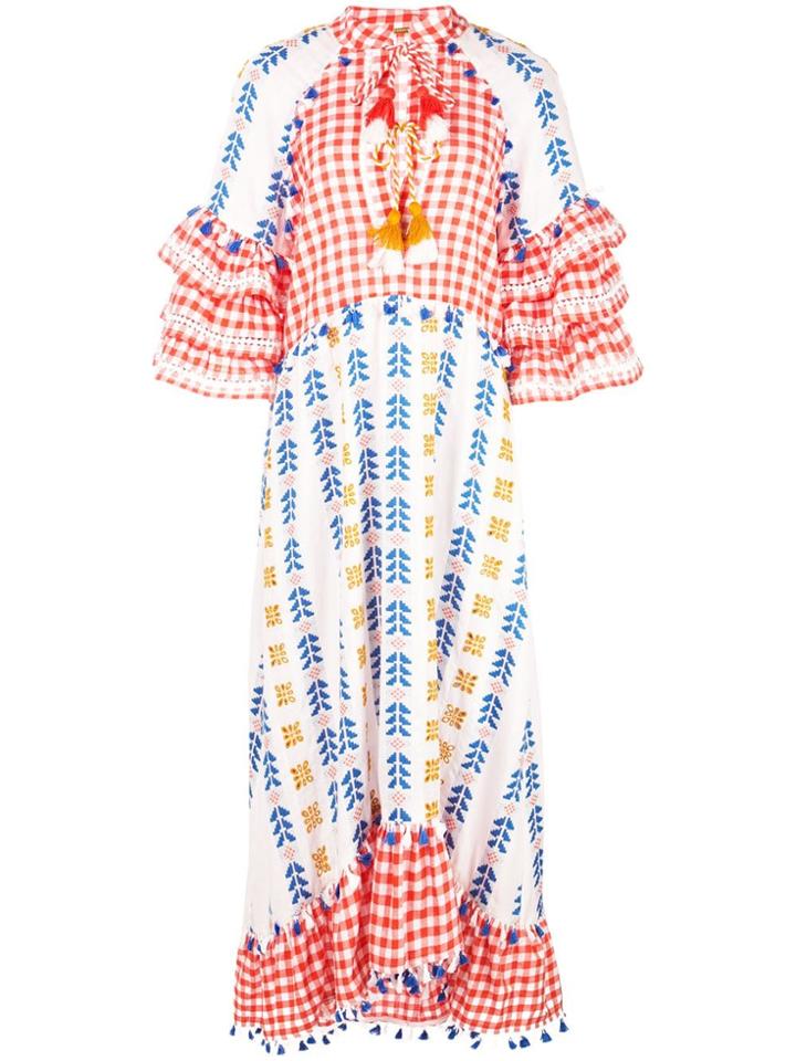 Dodo Bar Or Multi Pattern Dress - Red