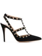 Valentino Valentino Qw2s0393cit J02 Noir/noir Synthetic->velvet -