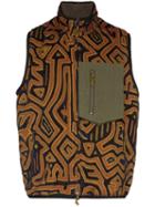 Song For The Mute Camper Printed Gilet - Multicolour