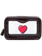 Anya Hindmarch Rainy Day Heart Pouch - Red