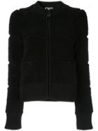 Chanel Vintage Woven Panelled Jacket - Black