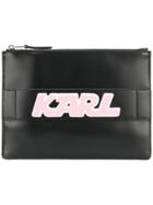Karl Lagerfeld K/sporty Clutch Bag - Black