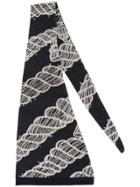 Kozaburo Jaquard Embroidered Headband - Blue