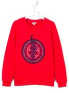 Kenzo Kids 'liberty' Sweatshirt, Girl's, Size: 14 Yrs, Pink/purple