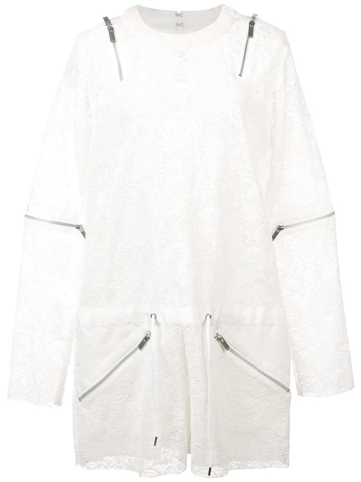 Sacai Sacai 1803972 White Artificial->acetate