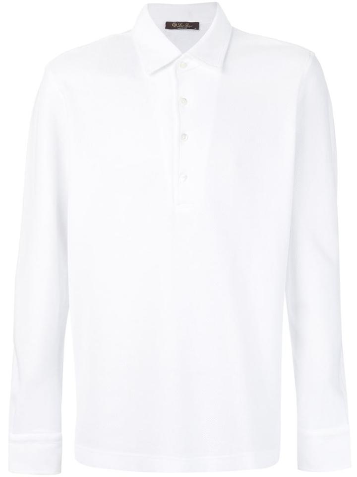 Loro Piana Long-sleeve Polo Shirt
