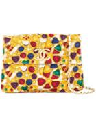 Chanel Pre-owned Bijou Print Chain Shoulder Bag - Multicolour
