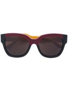 Marni Eyewear Cat Eye Sunglasses - Red