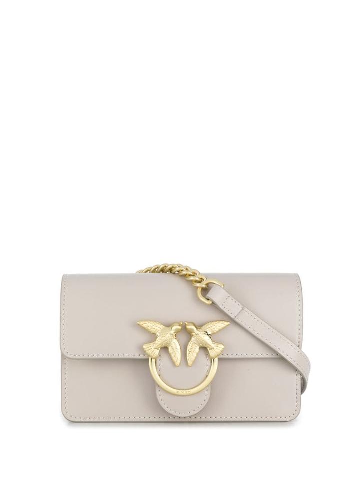 Pinko Love Crossbody Bag - Neutrals