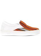 No21 Striped Slip-on Sneakers