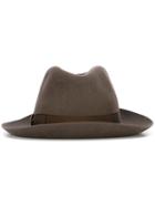 Borsalino Classic Panama Hat, Men's, Size: 58, Brown, Wool Felt
